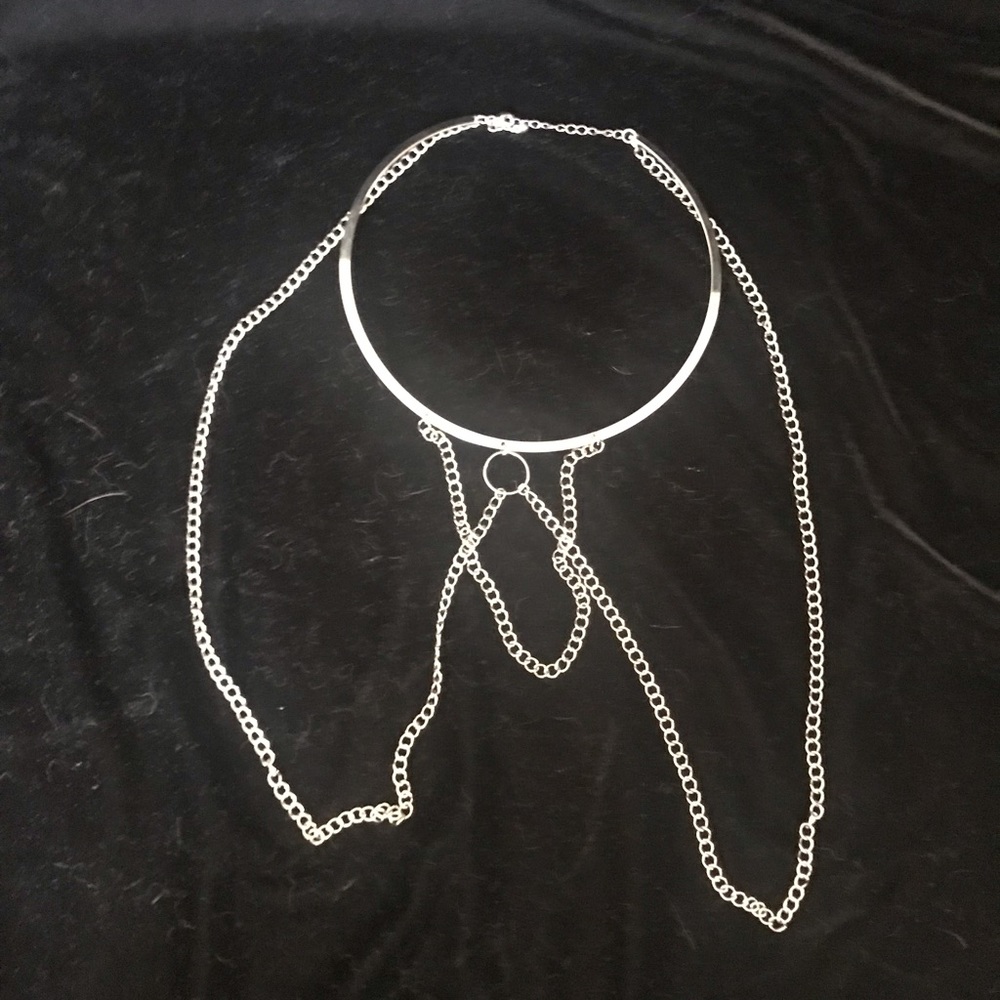 Slave style collar necklace